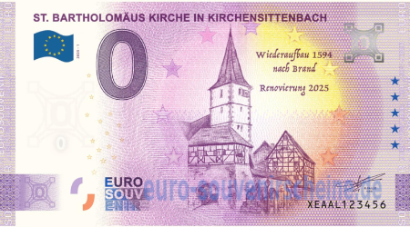 XEAAL-2025-1 ST. BARTHOLOMÄUS KIRCHE IN KIRCHENSITTENBACH 