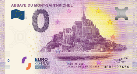 UEBF-2019-3 ABBAYE DU MONT-SAINT-MICHEL CENTRE DES MONUMENTS NATIONAUX