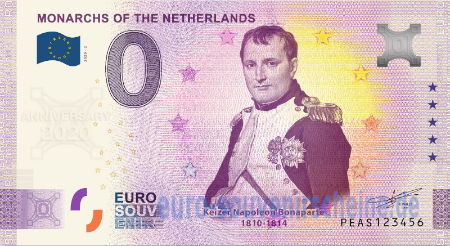 PEAS-2020-2 MONARCHS OF THE NETHERLANDS KEIZER NAPOLEON BONAPARTE